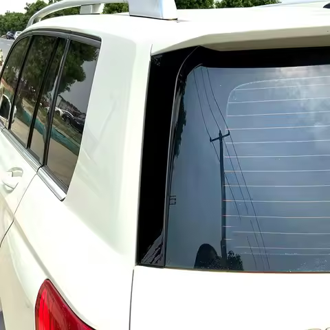 For Mercedes Benz GLK-Class X204 GLK200 260 300 Car Rear Window Trim Lip Spoiler Rear Roof Wing Side