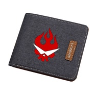 [Yuyu Bag] Yuyu Bag Game Tengen Toppa Gurren Lagann Wallet Men Women Canvas Short Money Bag Teenager