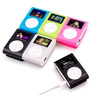 เครื่องเล่น MP3ขนาดเล็ก USB คลิปเครื่องเล่นเพลงหน้าจอ LCD รองรับการ์ด Micro SD 32GB เครื่องเล่นเพลงกีฬาแฟชั่น Walkman ในสต็อก