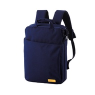 ELECOM Canvas Multifunctional 3WAY Backpack-Dark Blue Foot Stone Shopping Network