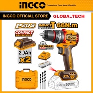 INGCO CIDLI20668 MESIN BOR IMPACT CORDLESS 20V BRUSHLESS 13MM CORDLESS IMPACT DRILL