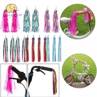 LONNGUVO 2pcs Streamers Tassel Colorful Outdoor Bike Bicycle Decoration