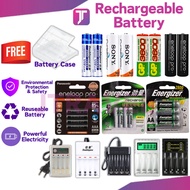 Jtravel Doublepow 2A 3A 1.2V 1.5V Rechargeable battery 900mAh 1200mAh  3600mAh Energizer USB Charger