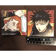 Japanese Version Special Gift Spell Fighting 2021 Sticker JUMP SHOP Fu Hei Hui Wild Rose