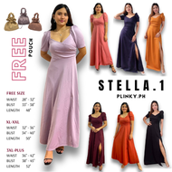 STELLA WEDDING GOWN Filipiniana Off Shoulder Ladies Bridal Ninang Sponsor Debut Women’s Maxi Long Dr