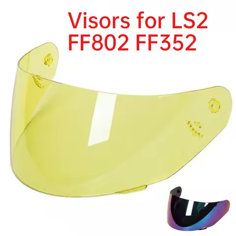 For LS2 MHR-FF-15 Helmet Glass Motorcycle Helmet Visor for LS2 FF352 802 Face Sheild Full Face Helme