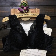 ❤️❤️ [Ready Stock] women bra wireless thin cup lace bra deep V shape lingerie bra WL-2376