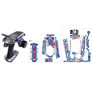 M17 Futaba 7PXR/10PX Remote Control Sticker Color Sticker Garland Martini Martini