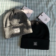 ♡全新正貨♡ Herschel Supply 黑色冷帽毛帽♡ Abbott Beanie / Elmer Beanie  in black♡ Nike North Face kangol