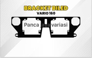 Bracket Breket Dudukan Lampu Projie Biled 25 inch HID Vario 160 Vario 125/150 New Vario 160 New Adv