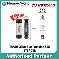 TRANSCEND ESD310 Portable SSD - 1TB / 2TB. Singapore Local 5 Years Warranty **TRANSCEND OFFICIAL PARTNER**310/310C