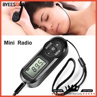 FM Radio Portable Mini Pocket Radio Small Radio Transistor with Power first-rate