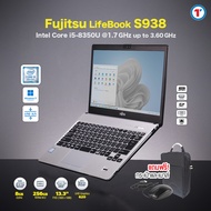 โน๊ตบุ๊ค Fujitsu LifeBook S938 | Core i5 Gen8 | RAM 8 - 20 GB | SSD m.2 256GB | 13.3" Full-HD | แบตเ