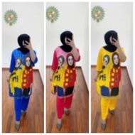 🔥 Readystock (set baju seluar punjabi viral 2 dara berpoket muslimah Plus size dada 50 50kg hingga 85kg)