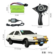 รถโมเดล R/C Drift AE86 ด้านหลังขับเคลื่อนแบบเต็มรูปแบบ ไฟฟ้า สำหรับเด็ก เครื่องเล่น รถโมเดล ควบคุมด้