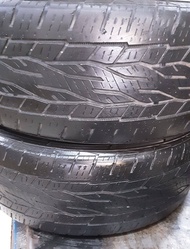 USED TYRE SECONDHAND TAYAR CONTINENTAL CONTI CROSS CONTACT LX2 225/55R18 40% BUNGA PER 1 PC