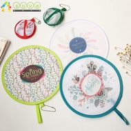 SUVE Pocket Fan, PET Gift Cartoon Small Fan, Foldable Mini Pocket Cloth Fan