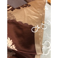 Bed cover, room divider 2m wide x 1.4m high