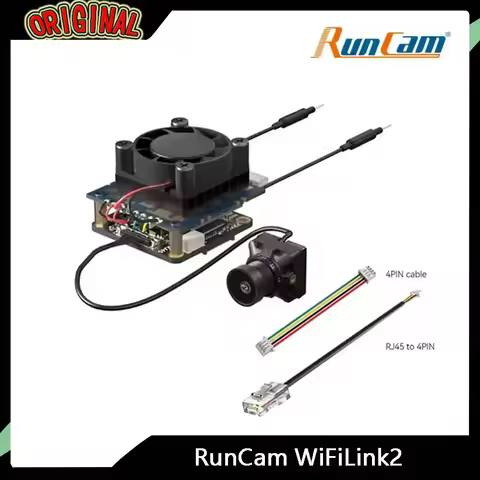 RunCam WiFiLink2 HD Digital FPV Camera VTX - Wireless Transmission | OpenIPC, Live Streaming for Fix