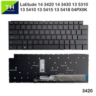 Dell Latitude 14 3420  14 3520 Inspiron 13 5310 5410 5415 5418  04PX9K Laptop Replacement Keyboard