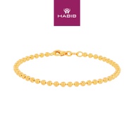 HABIB BEADS PLANET | Oro Italia 916 Yellow Gold Bracelet GW49830324(250) (22K Gold)