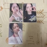 ive yujin 日本線下小卡