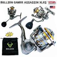 Bullzen Gamer Assassin XLE2 Bullzen Reel (High Speed)