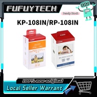 【Ready Stock】CANON RP-108IN PAPER SET/KP-108IN COLOR INK SET/With Selphy CP910/CP820/CP1200/CP1300/C