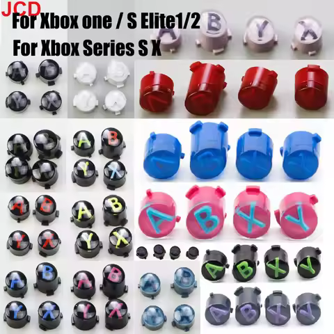 1set Original A B X Y Button Replacement ABXY Key Buttons For Xbox one Slim For Xbox One Elite1/2 Fo