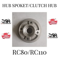 SUZUKI RC80 RC110 HUB SPOKET CLUTCH HUB SPROCKET HUB