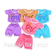 Baby girl clothes set aged 0-12 months, daily clothes set for babies aged 0-12 months baju baby girl
