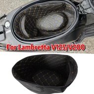 Suitable For Lambretta V125/V200 Motorcycle Seat Accessories Storage Box Protective Cover