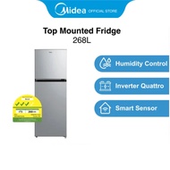 MIDEA MDRT385MTC50-SG 268L TOP MOUNTED FRIDGE