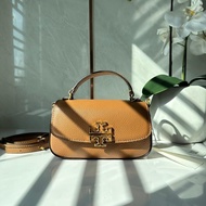 กระเป๋าถือ ใบเล็ก น่ารักมาก TORY BURCH Britten Mini Top Handle มีสายสะพายยาวสายถอดออก