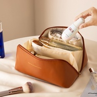 Ladies Makeup Bag Large Capacity PU Leather Travel Bag 23cm x 10.5cm x 11.5cm
