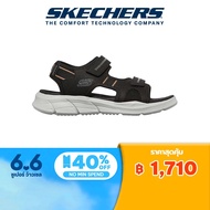 Skechers สเก็ตเชอร์ส รองเท้าแตะ ผู้ชาย Sport Equalizer 4.0 Sandals - 237286-BLK