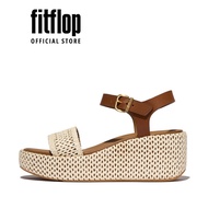 Dép Xăng Đan Nữ FitFlop Đan Đế Wedges Quai Cổ Chân - Deep Tan - FF-JG1-C25