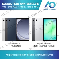 Samsung Galaxy Tab A9 LTE / Tab A11 (LTE/Wifi) (4GB / 8GB RAM + 64GB / 128GB ROM) - 1 Year Warranty 