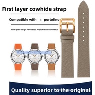 18/20mm Thin Genuine Leather Watch Band Fit for Co-Branded Models Soft Cowhide Strap