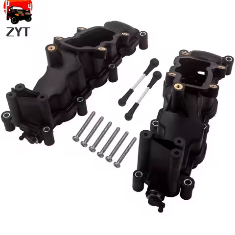Brand New Air Intake Manifold L/R 059129711 059129712 For Audi A4 A6 A8 Q7 VW Phaeton Touareg 2.7 3.