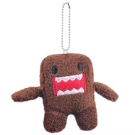 Cute Domo Kun Mascot Plush Keychain Key Ring Keyring Bag Keyholder Pendant Small Kids Gifts 10cm