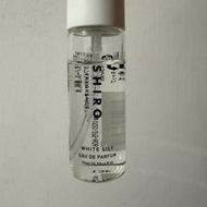 Used SHIRO White Lily 淡香水 10ml
