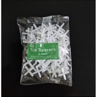 【LOCAL STOCK】3.0mm High Quality Cross Tile Spacer Marble Spacer Mosaic Spacer Tile Spacer (±100pcs/p