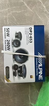 全新阿爾派 ALPINE DP2-653 三分頻套裝喇叭 汽車音響