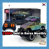 YUWON Monster Cyber Truck RC Toy Car Black Pearl Battery Powered 3+ Kids Remote Control SUV