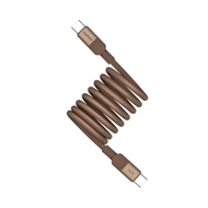 Momax Mag.Link 60W 2M USB-C To USB-C Magnetic Cable DC61L2 - Gold