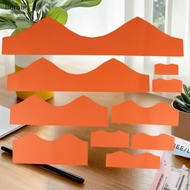 LIE 5/10pcs Arc-Edge Contour Cut Guides  Saddle Template  Plumbing  Fast Marking Cutting Guide Kit L