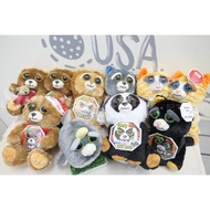 [Sunny Buy] Feisty Pets Become Angry Face Doll Evil Smiley Tricky Black Cat Lover Bear Exchange Gift