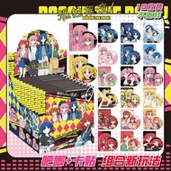 Bocchi the Rock Blind Box – 75mm Glitter Metal Badge + Card Sticker Set | Anime Collectible
