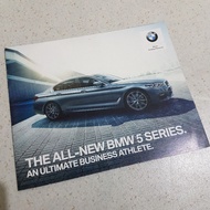 Advertising flyer brochure Original bmw 5 series 520i 530i 520d